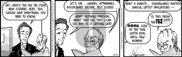The Boondocks on Saturday March 24, 2007 Comic Strip