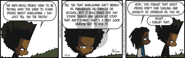 The Boondocks - Wednesday June 9, 2004 Comic Strip
