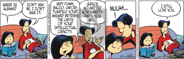 Baldo on Monday October 4, 2010 Comic Strip