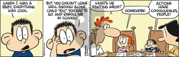Baby Blues on Tuesday October 4, 2016 Comic Strip