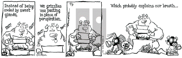 The Grizzwells on Wednesday May 3, 1995 Comic Strip