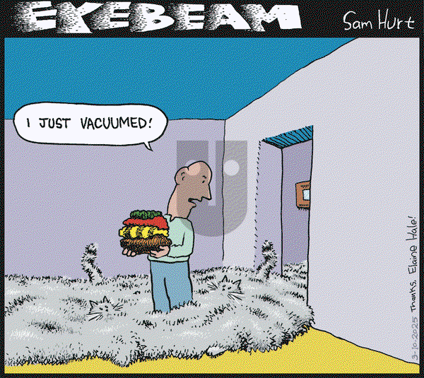 Eyebeam on Monday March 10, 2025 Comic Strip