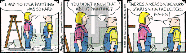 The Born Loser on Wednesday March 5, 2025 Comic Strip