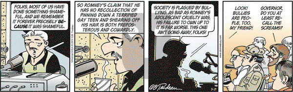 Doonesbury - Monday May 21, 2012 Comic Strip
