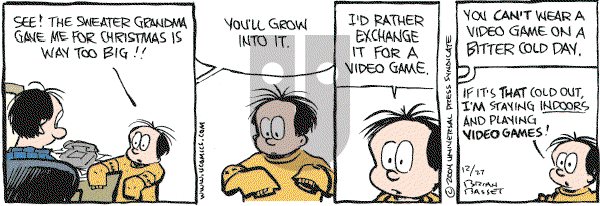 Adam@Home on Monday December 27, 2004 Comic Strip