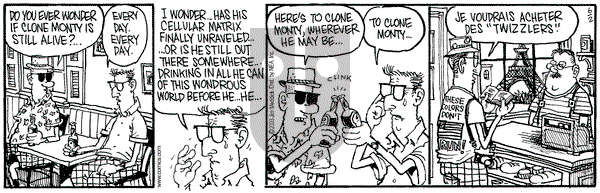 Monty on Monday June 2, 2003 Comic Strip