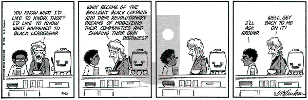 Doonesbury on Saturday September 15, 1973 Comic Strip