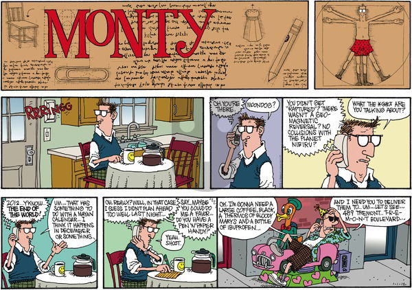 Monty on Sunday January 1, 2012 Comic Strip