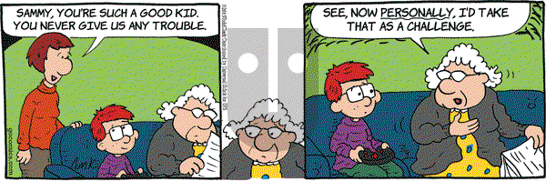 Lola on Tuesday February 3, 2015 Comic Strip