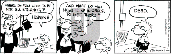 Soup to Nutz - Old on Thursday August 7, 2008 Comic Strip