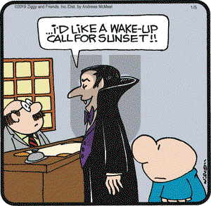 Ziggy on Saturday January 5, 2019 Comic Strip