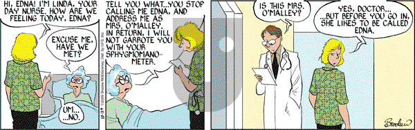9 Chickweed Lane on Thursday October 29, 2009 Comic Strip