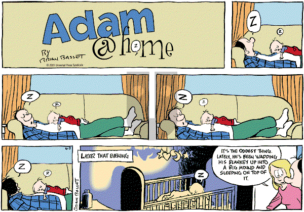 Adam@Home on Sunday June 3, 2001 Comic Strip