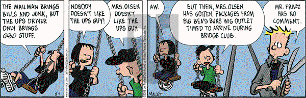 Frazz on Friday August 1, 2008 Comic Strip