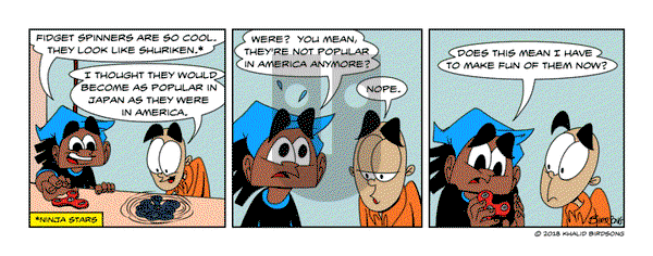 Little Fried Chicken and Sushi - Monday April 8, 2024 Comic Strip