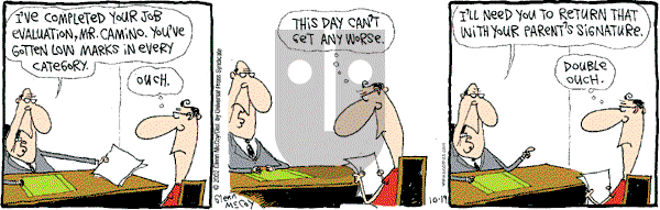 The Duplex on Saturday October 19, 2002 Comic Strip