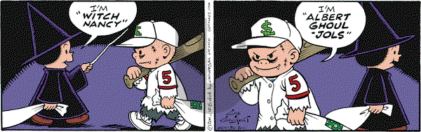 Nancy on Monday October 31, 2011 Comic Strip
