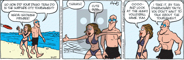 Cleats - Wednesday July 27, 2005 Comic Strip