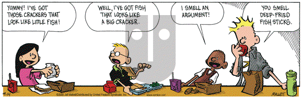 Frazz on Monday November 7, 2005 Comic Strip