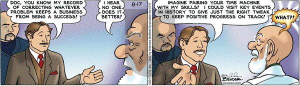 Alley Oop on Thursday August 17, 2017 Comic Strip