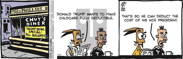 La Cucaracha on Thursday August 25, 2016 Comic Strip