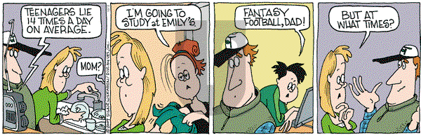 Family Tree - Monday October 12, 2009 Comic Strip
