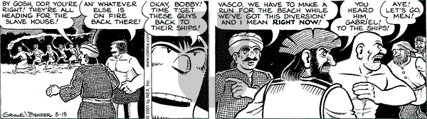Alley Oop on Tuesday May 15, 2001 Comic Strip
