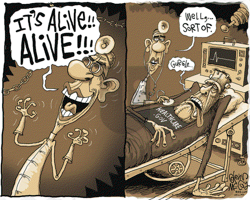 Glenn McCoy on Thursday October 31, 2013 Comic Strip