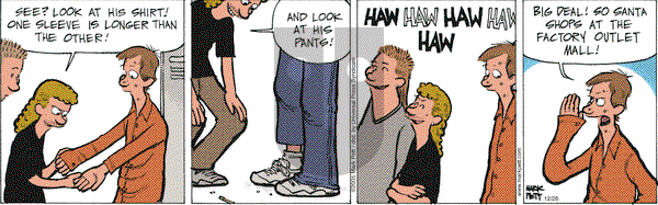 Lucky Cow on Monday December 26, 2005 Comic Strip
