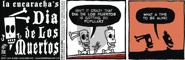 La Cucaracha on Wednesday November 1, 2017 Comic Strip