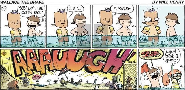 Wallace the Brave on Sunday July 5, 2020 Comic Strip