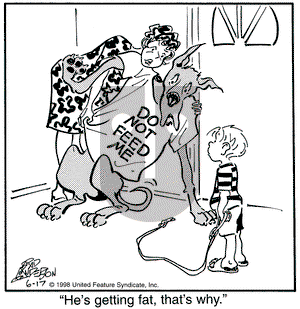 Marmaduke on Wednesday June 17, 1998 Comic Strip