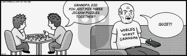 F Minus on Thursday December 13, 2007 Comic Strip