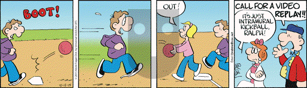 Drabble on Monday October 12, 2015 Comic Strip