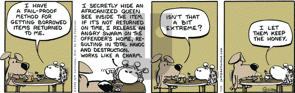 DeFlocked on Saturday July 26, 2008 Comic Strip