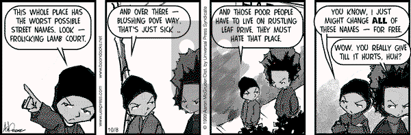 The Boondocks on Wednesday May 11, 2011 Comic Strip