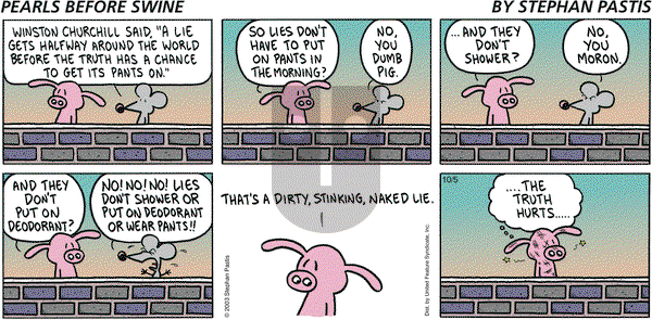 Pearls Before Swine on Sunday October 5, 2003 Comic Strip