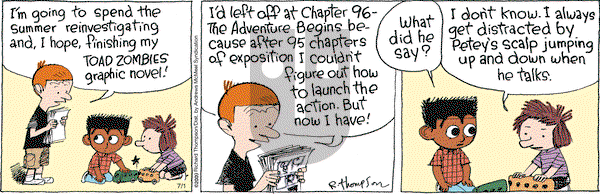 Cul de Sac on Monday July 1, 2019 Comic Strip