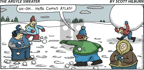 The Argyle Sweater on Sunday August 21, 2011 Comic Strip