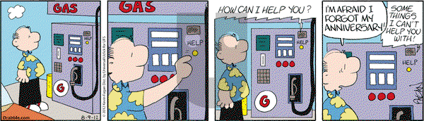 Drabble on Thursday August 9, 2012 Comic Strip