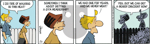 Arlo and Janis on Wednesday July 31, 2019 Comic Strip