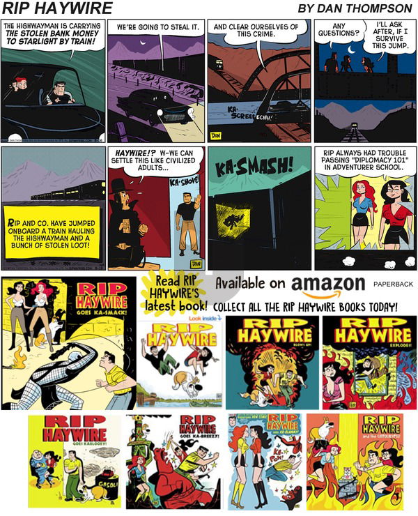 Rip Haywire on Sunday September 8, 2019 Comic Strip