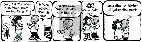 JumpStart on Wednesday March 7, 2001 Comic Strip