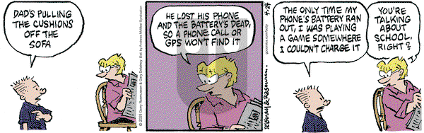 Betty on Thursday April 24, 2025 Comic Strip