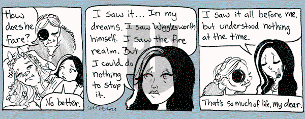 Swan Eaters on Monday April 7, 2025 Comic Strip