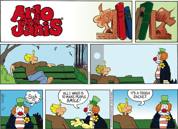 Arlo and Janis on Sunday November 6, 2016 Comic Strip