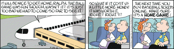 Drabble - Monday May 28, 2018 Comic Strip