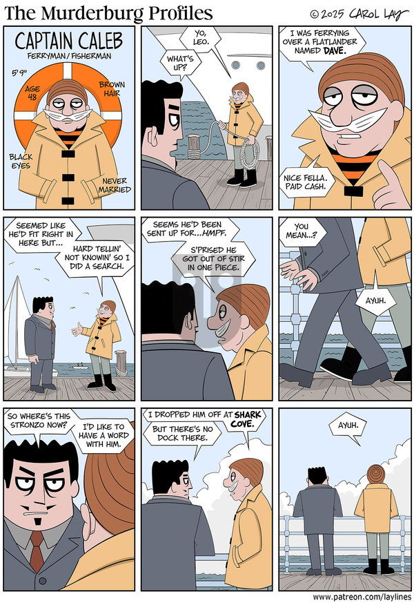 Lay Lines on Monday March 10, 2025 Comic Strip