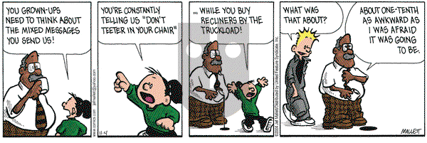Frazz on Thursday November 4, 2004 Comic Strip