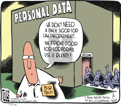 Tom Toles on Sunday February 21, 2016 Comic Strip